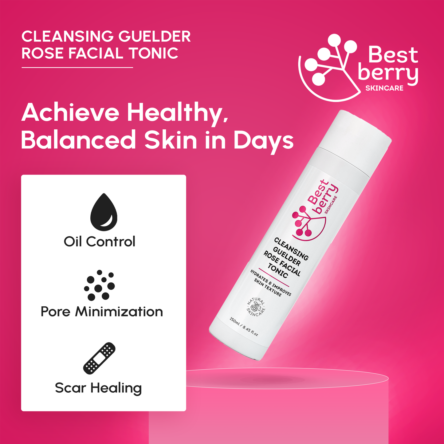Cleansing Guelder Rose Facial Tonic
