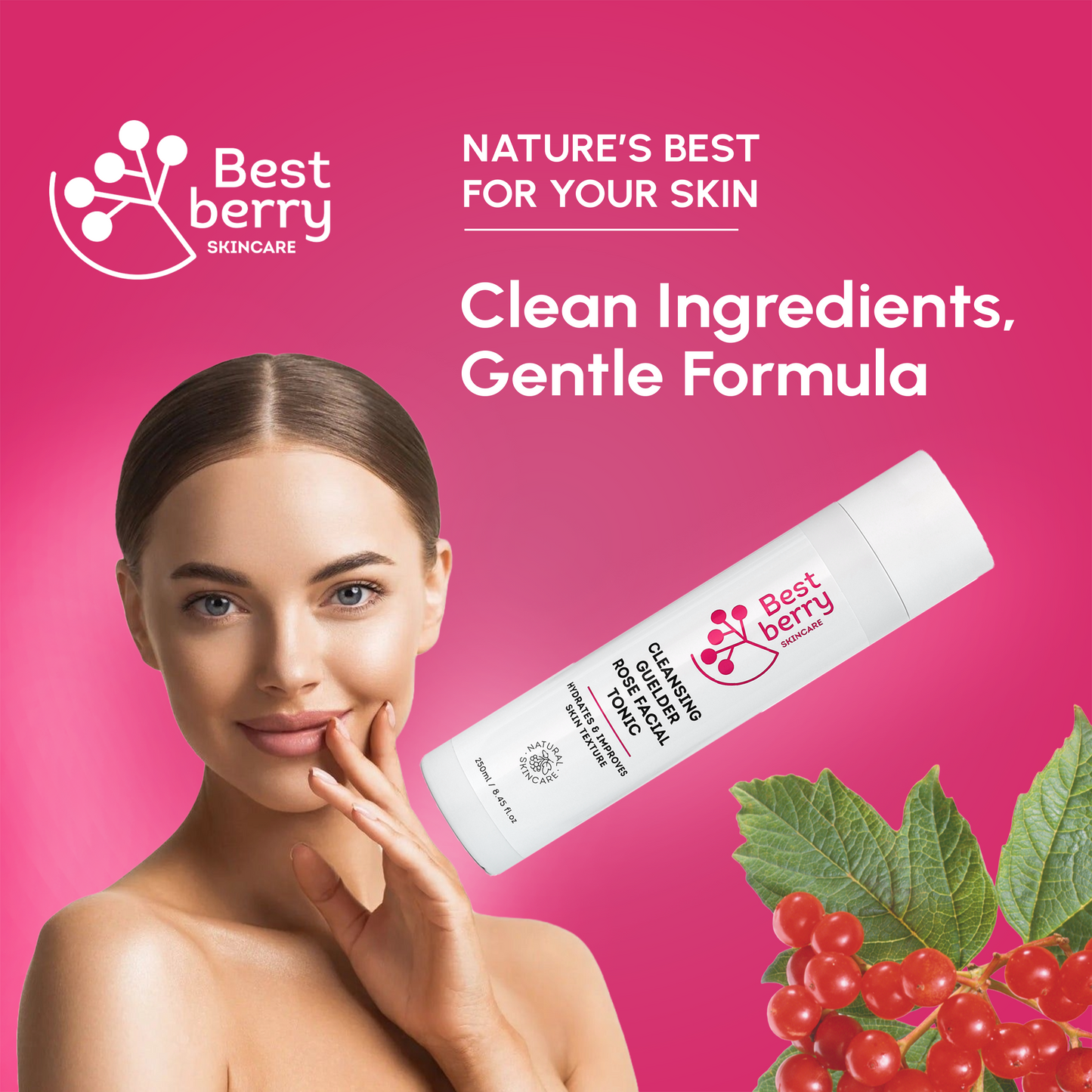 Cleansing Guelder Rose Facial Tonic