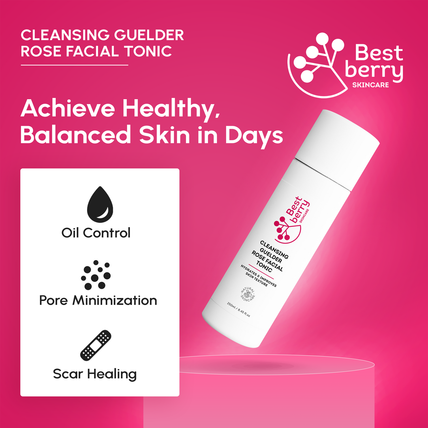 Cleansing Guelder Rose Facial Tonic