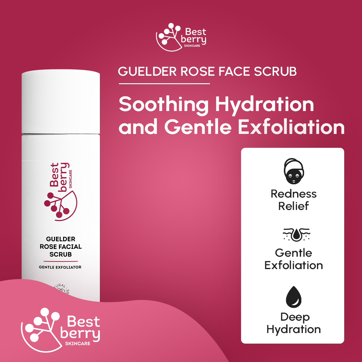 Guelder Rose Facial Scrub